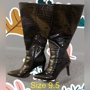 New Just tried on Black Boots Size 9.5